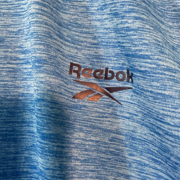 Reebok Blue Short Sleeve Performance Tee, men’s Medium, A++++ - Picture 3 of 6